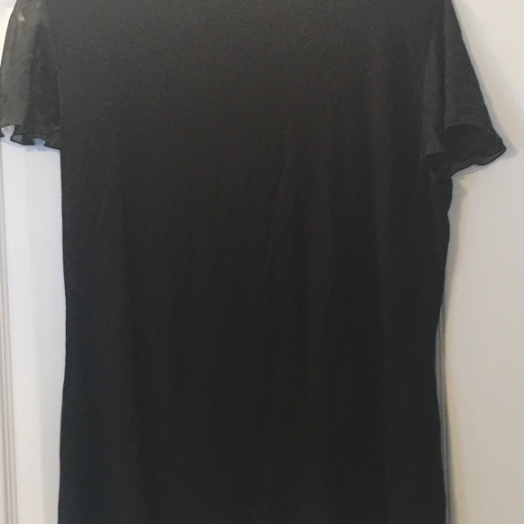 Black ruffle top - Picture 4 of 5